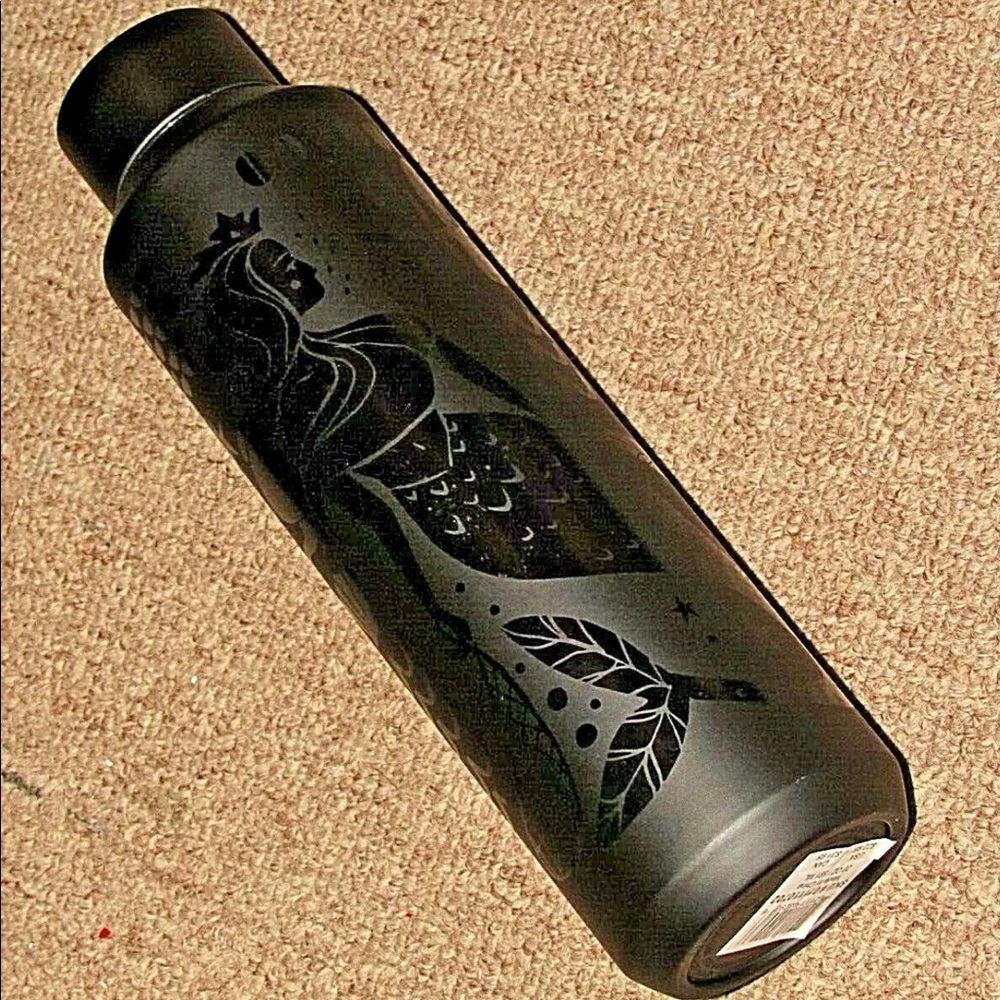 Starbucks 2021 Siren black matte water bottle 20oz